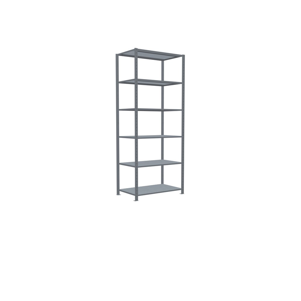 Číslo obrázku produktu 2: Policový regál SCHULTE, pozink, nosnost police 150 kg, VxŠxH 2500 x 1060 x 636 mm