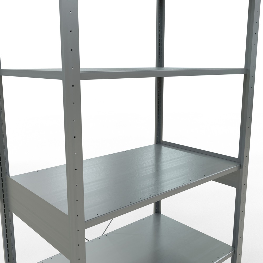 Číslo obrázku produktu 5: Policový regál SCHULTE, pozink, nosnost police 150 kg, VxŠxH 2500 x 1060 x 636 mm