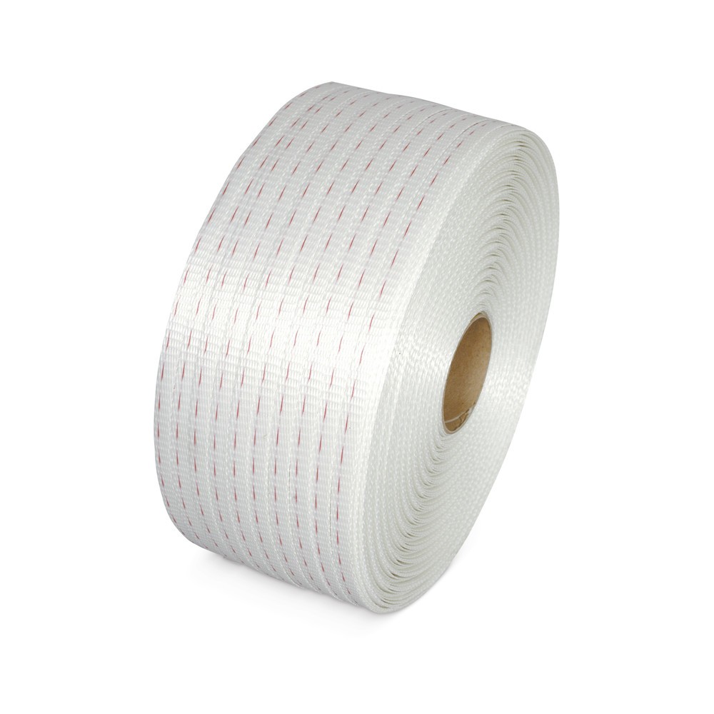 Product afbeelding: Polyester omsnoeringsband, geweven, lengte 500 m, bandbreedte 19 mm