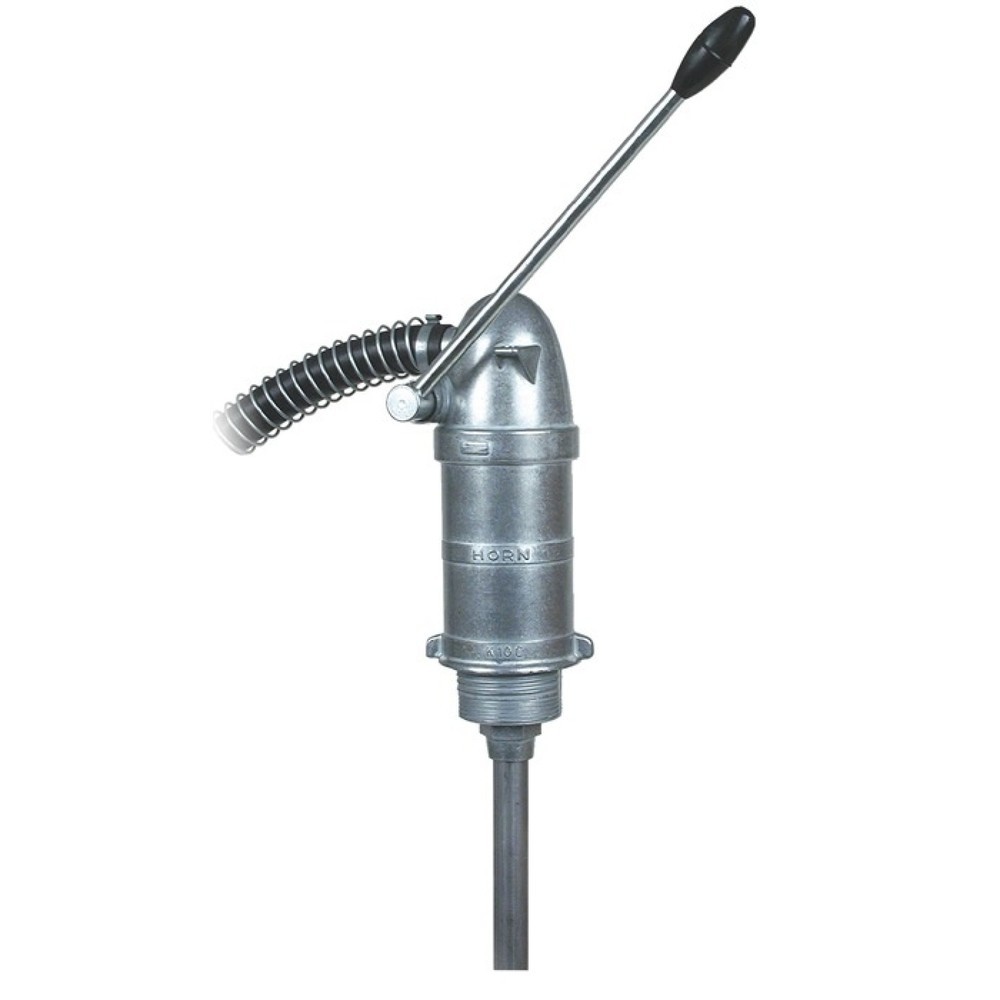 Illustration du produit: Pompe à piston à main fonte pression zinc 0,25 l/course pour gasoil, fioul TECAL