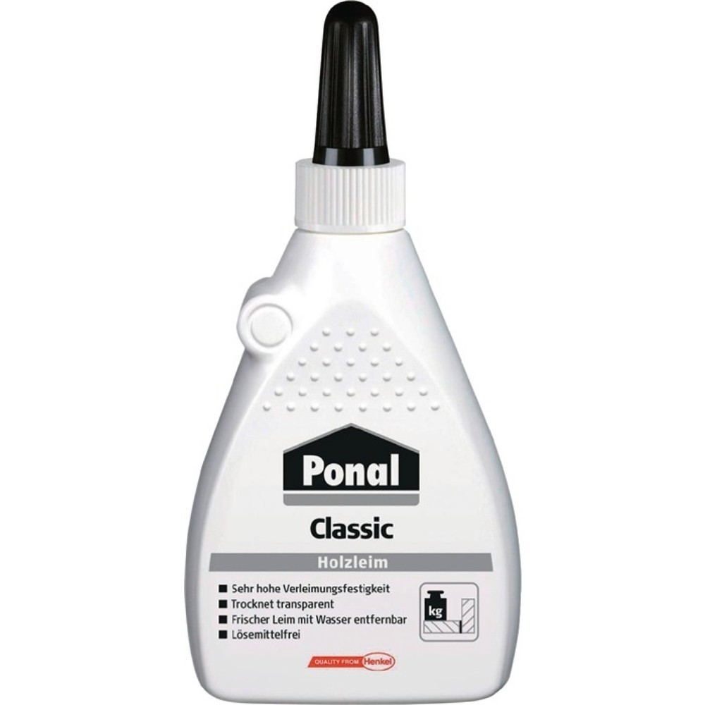 Produktabbildung: PONAL Holzleim Classic 550g EN 204: D1,D2 Flasche