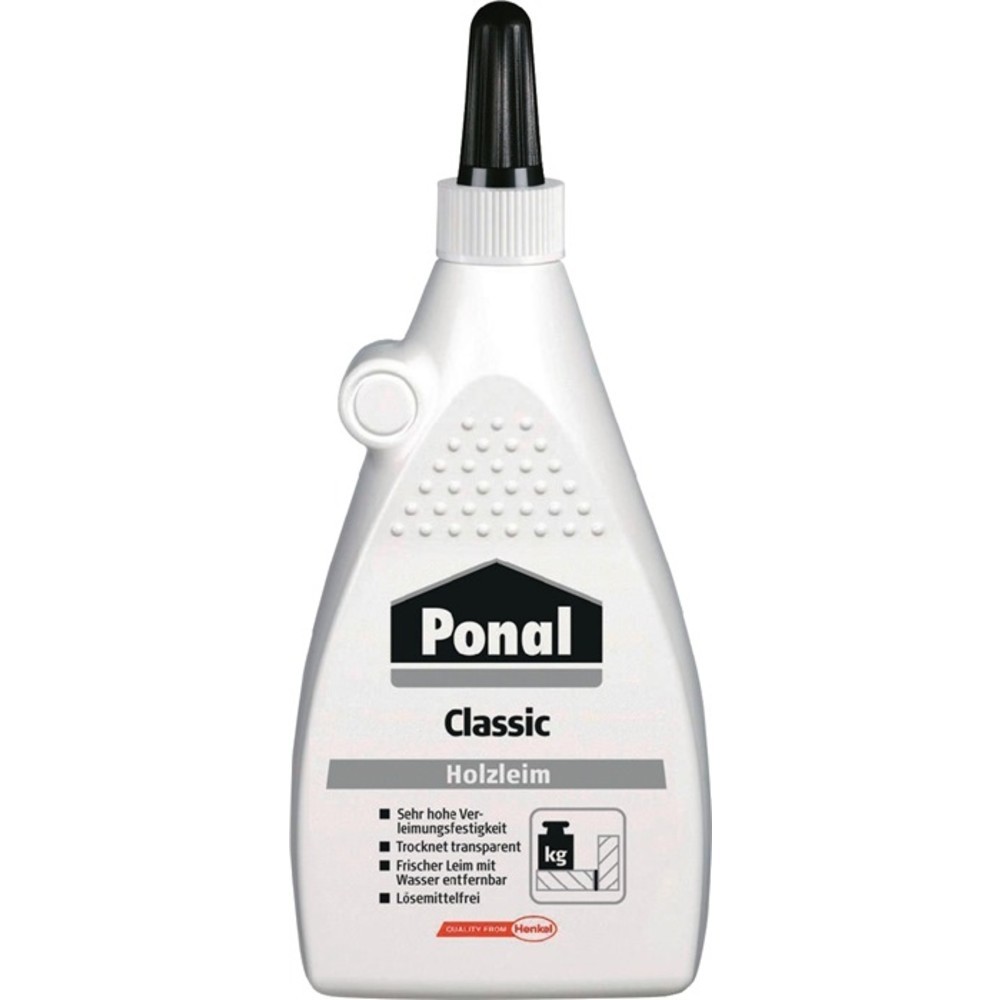 Produktabbildung Nr. 2: PONAL Holzleim Classic 225g EN 204: D1,D2 Flasche