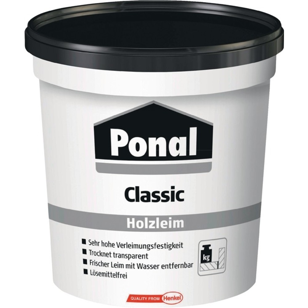 Produktabbildung Nr. 2: PONAL Holzleim Classic 760g EN 204: D1,D2 Dose