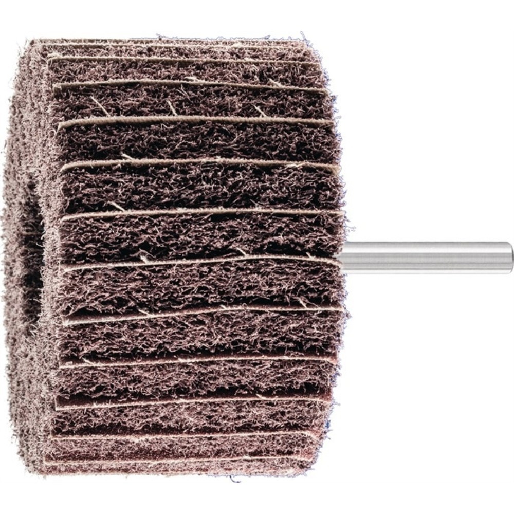 Illustration du produit: Roue à lamelles POLINOX® PNZ D.40xH20 mm granulation 100 combinaison non-tissé/c