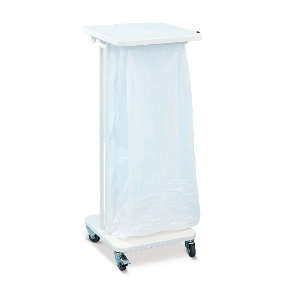 Immagine del prodotto: Portasacco rifiuti Premium 40 litri, con rulli, aperto