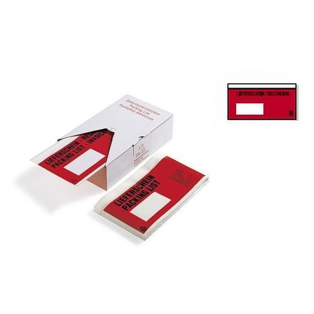 Illustration du produit: Porte-documents « Bon de livraison/Facture », Lxl 240 x 110 mm, DIN long, 1.000 pcs/UV
