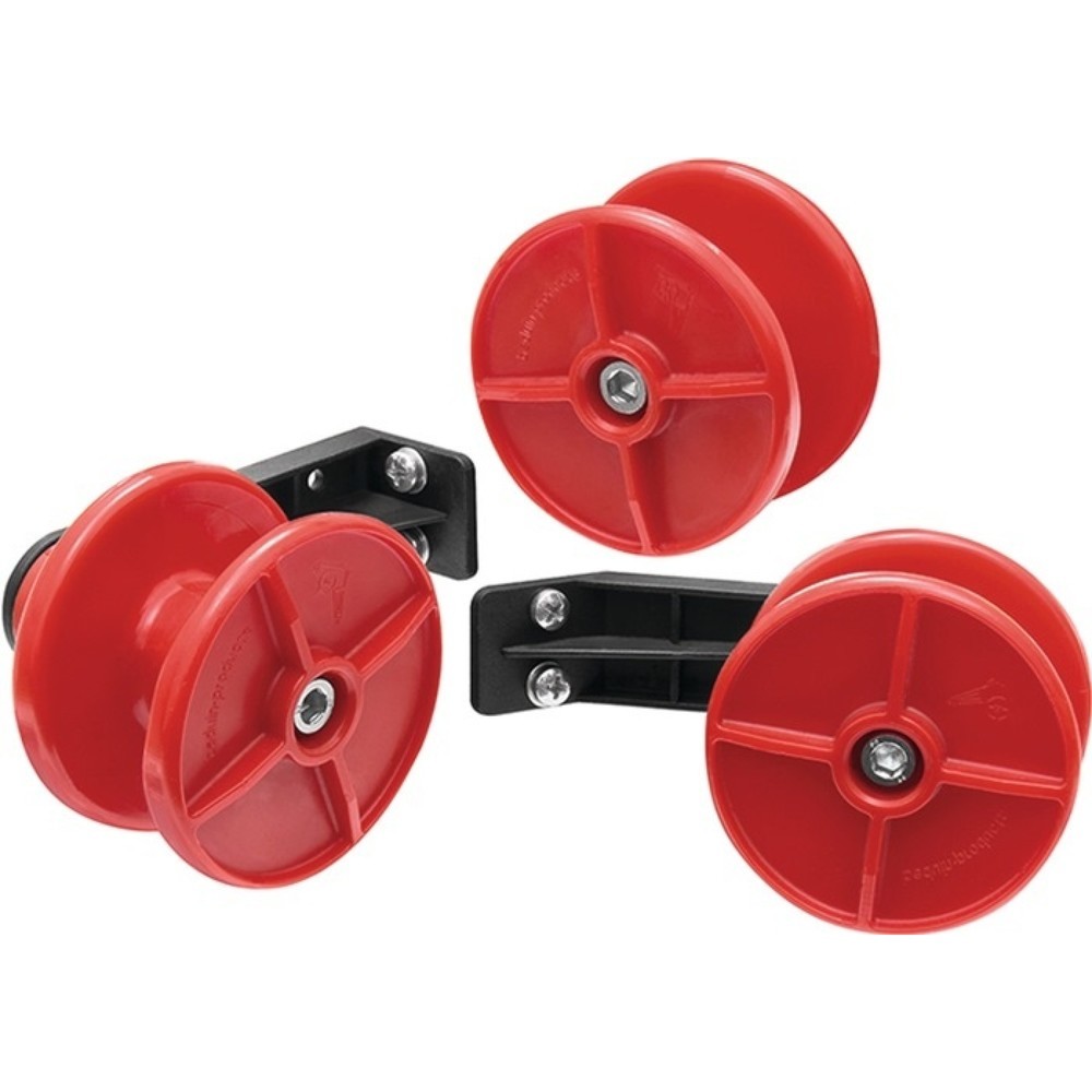 N° de l'image du produit 1 : Support de soufflettes plastique 2 équerres de fixation incluses RIEGLER