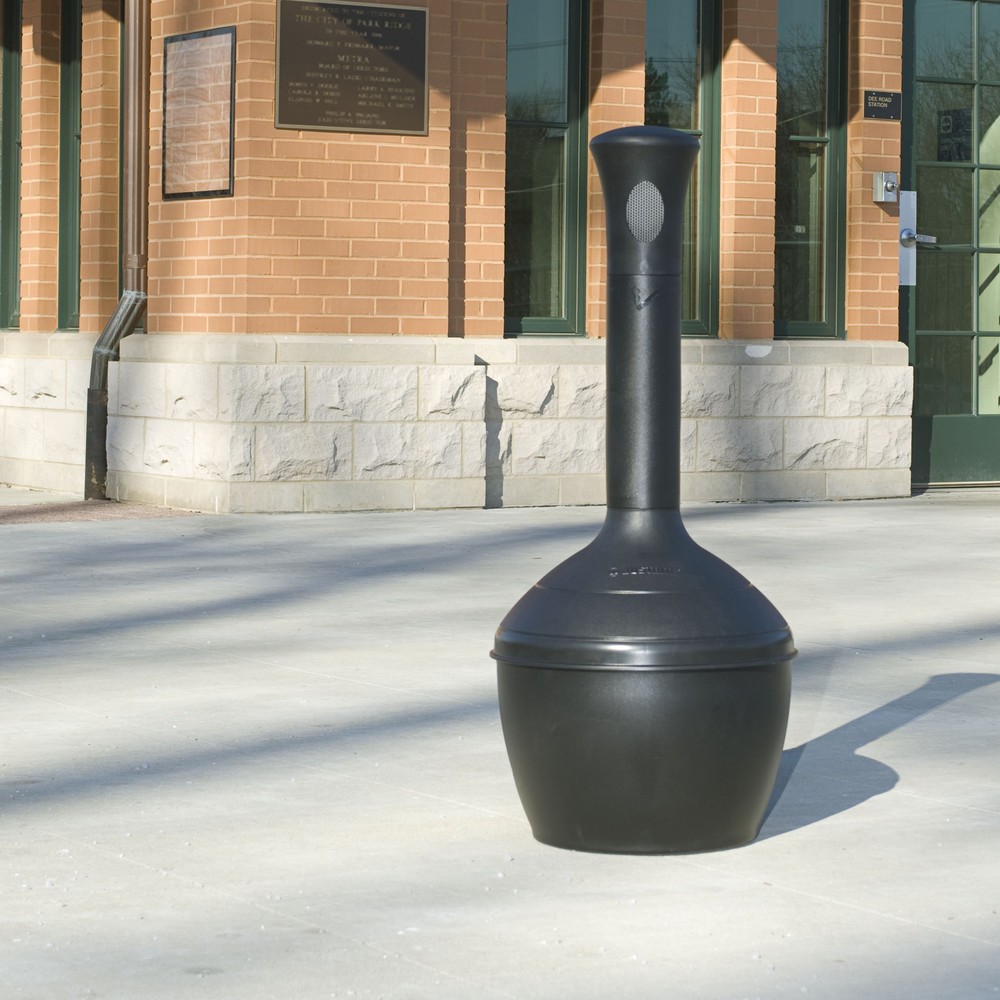 Immagine del prodotto n. 4: Posacenere a colonna di sicurezza Justrite Elite™, 15 litri, nero