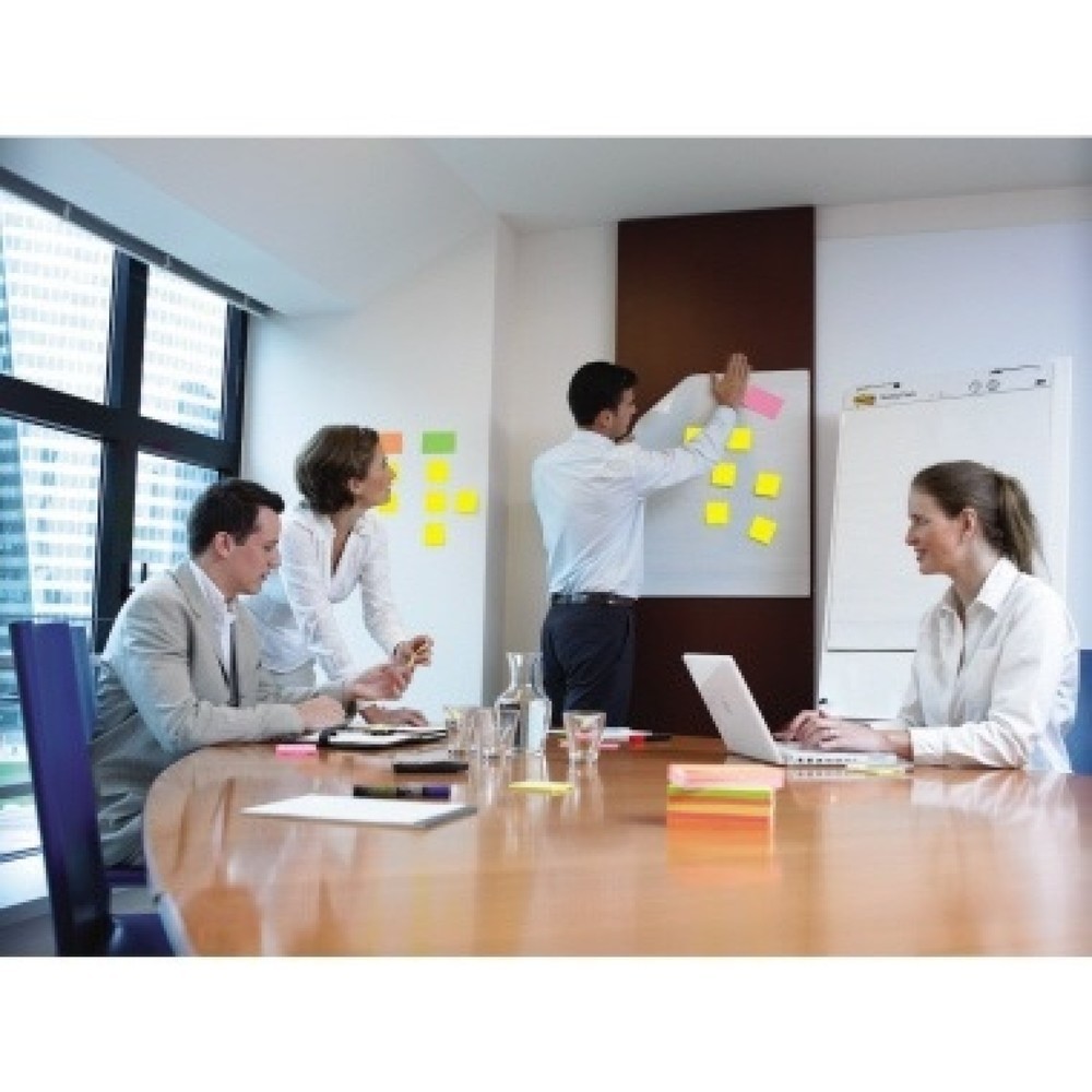Produktabbildung Nr. 3: Post-it® Flipchartblock Super Sticky tabletop ws 20Bl