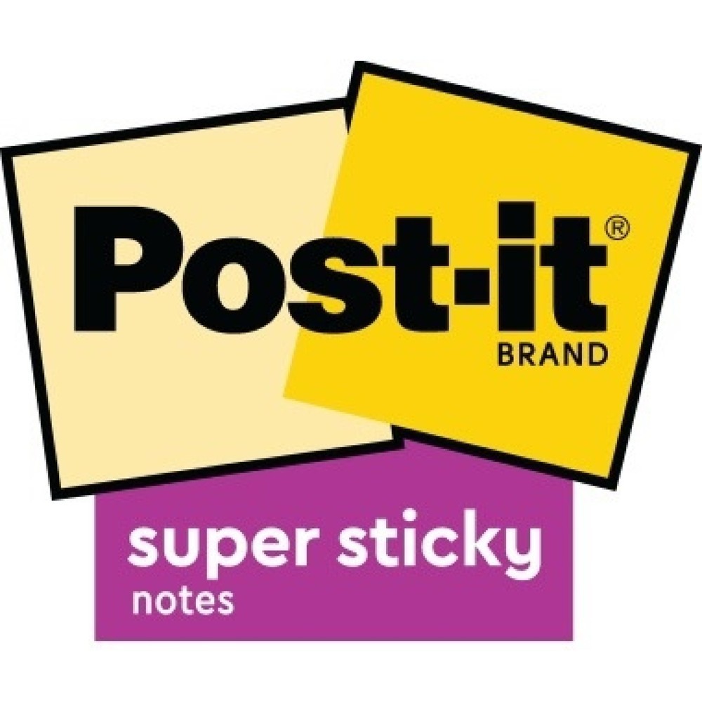 Produktabbildung Nr. 2: Post-it Haftnotiz Super Sticky 6546SEB 76x76mm 90Blatt ultrablau