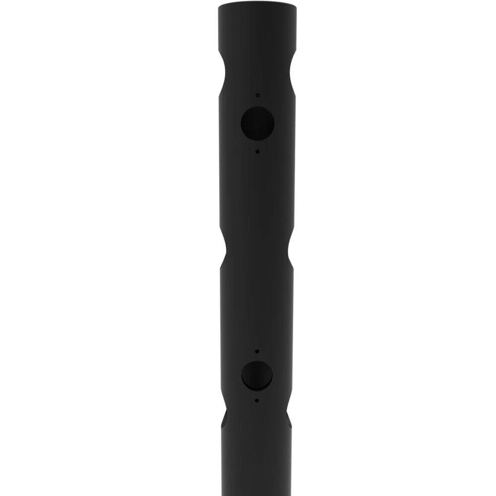 Número de imagen del producto 9: Poste central puerta abatible para rieles de seguridad «Delta», Ø 110 mm, altura 1200 mm, 90°