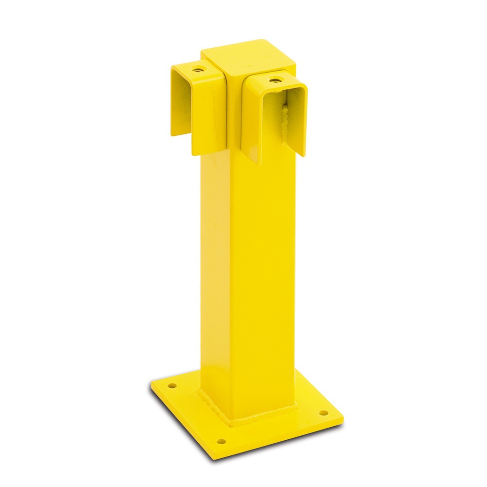 Número de imagen del producto 2: Barandilla de protección antichoques, aplicación en interiores, poste de esquina, altura 500 mm