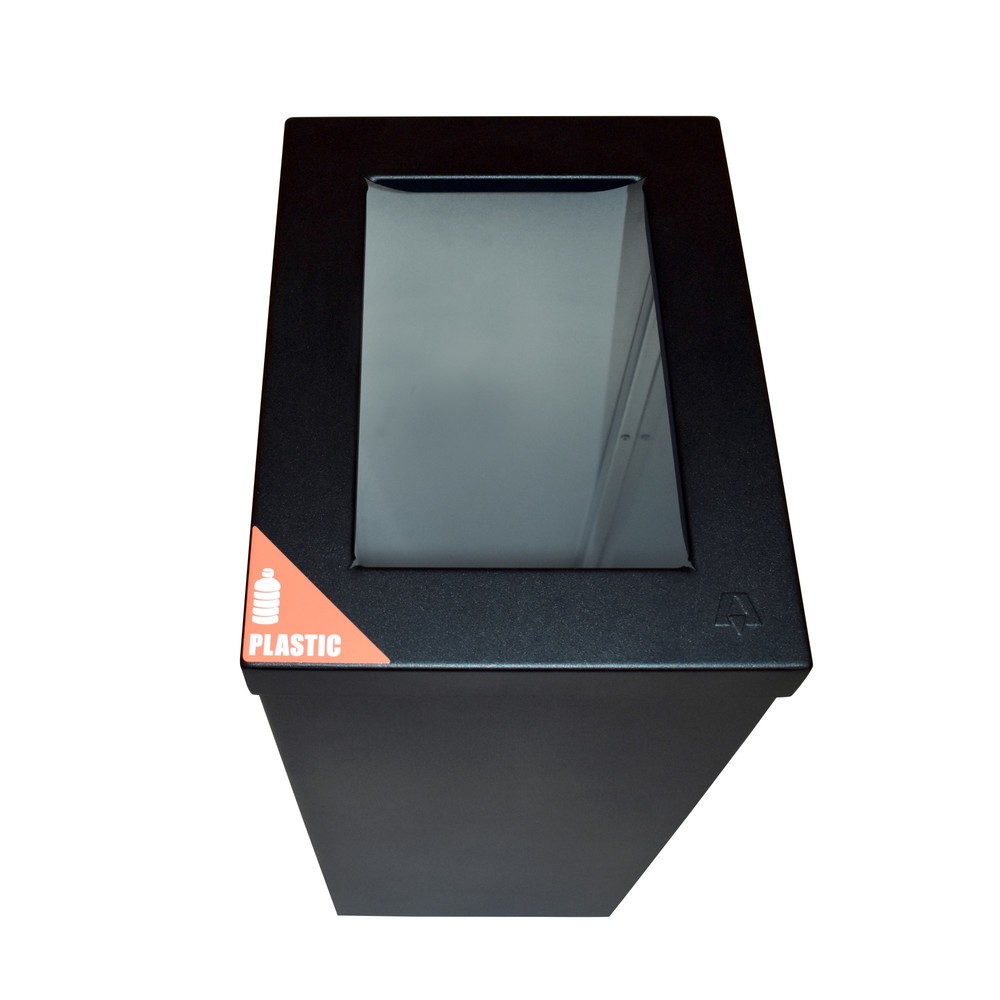 N° de l'image du produit 4 : Poubelle RecycloFlex, 60 litres, noir