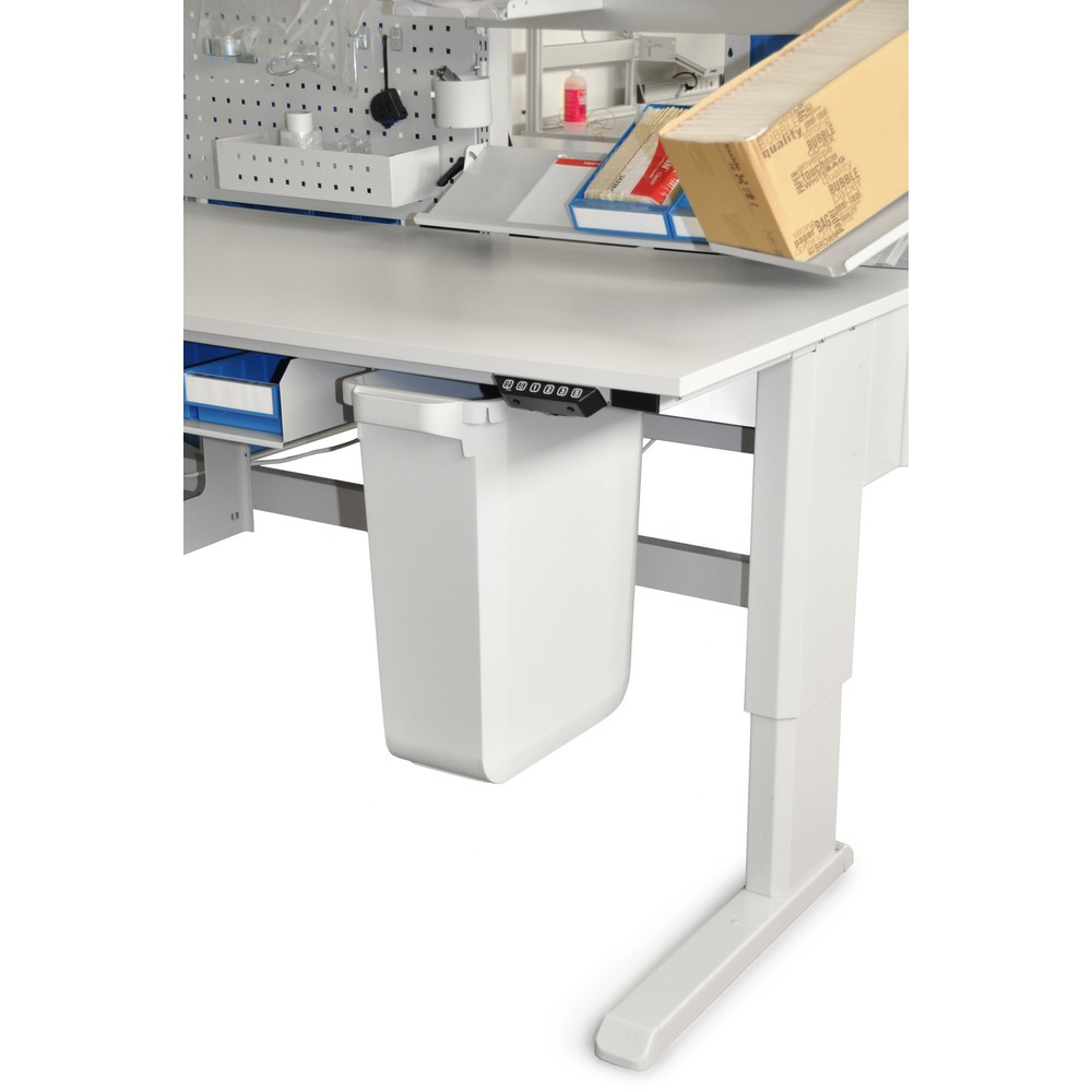 N° de l'image du produit 6 : Conteneur à déchets TRESTON PRMB avec supports en acier, 60 l, HxlxP 650 x 286 x 570 mm, extensible
