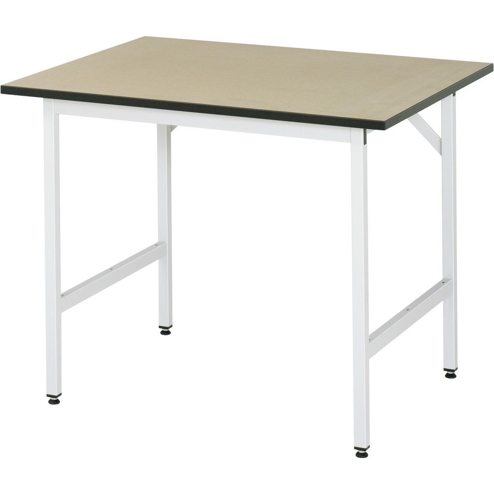 Obrázek produktu: Pracovní stůl RAU ve výškově nastavitelném provedení, řada JERRY, VxŠxH 800-850 x 1 000 x 800 mm, pracovní deska MDF