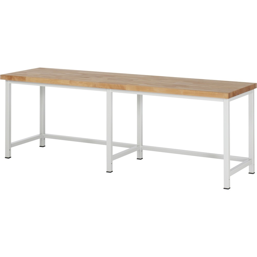 Obrázok výrobku: Pracovný stôl RAU série 8 000, v × š × h 840 – 1 040 × 2 500 × 700 mm