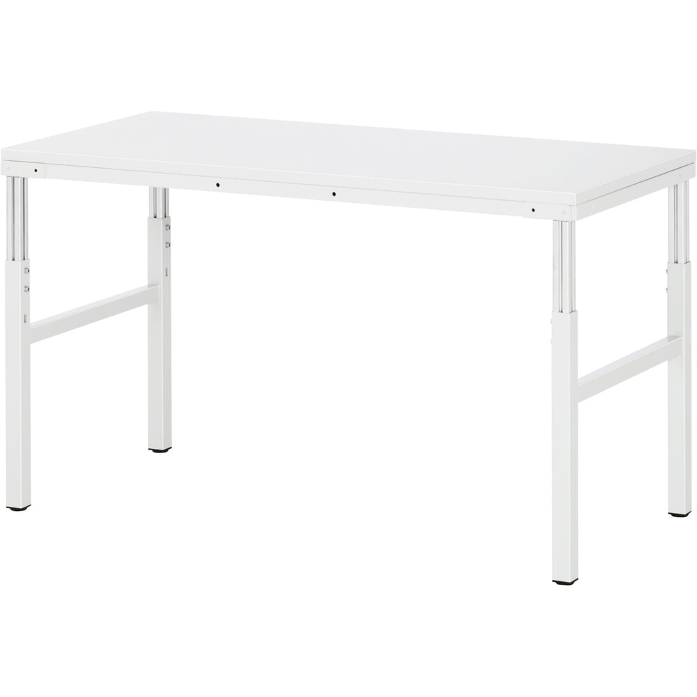 Obrázok výrobku: Pracovný stôl RAU série E, v × š × h 650 – 1 000 × 1 500 × 700 mm doska s EGB melamínovým povrchom