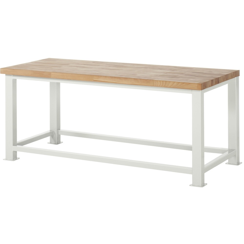 Obrázok výrobku: Pracovný stôl s vysokou nosnosťou RAU, v × š × h 850 × 2 000 × 900 mm, nosnosť max. 2 500 kg
