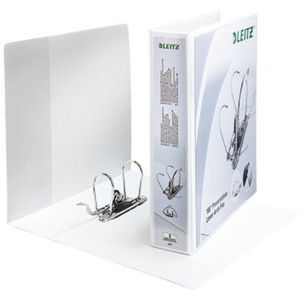 Produktabbildung: Leitz Präsentationsordner 180 42250001 DIN A4 80mm weiß