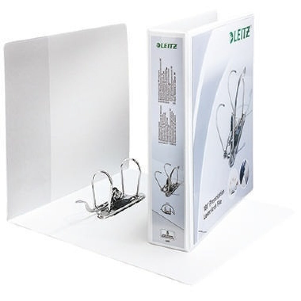 Produktabbildung: Leitz Präsentationsordner 180 42250001 DIN A4 80mm weiß
