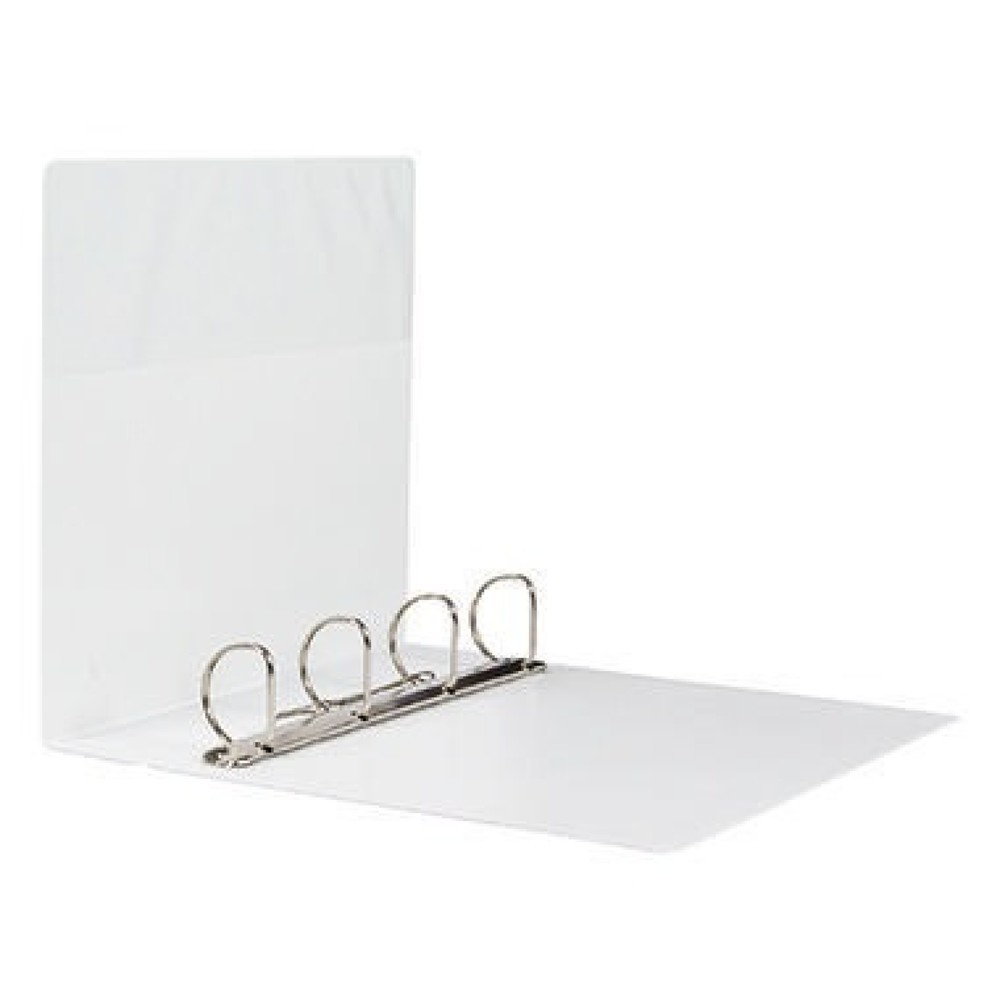 Produktabbildung: Soennecken Präsentationsringbuch 4145 DIN A4 76mm 4 Ringe weiß