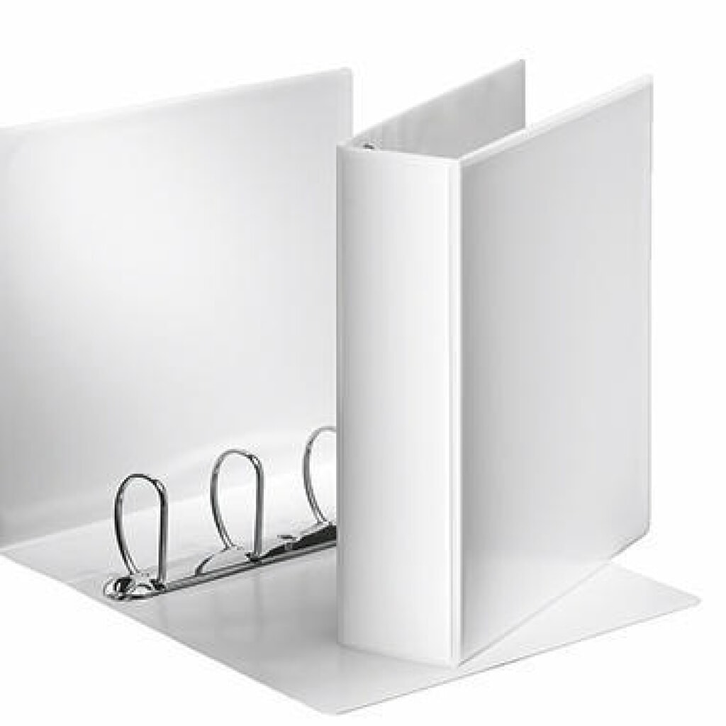 Esselte Ringbuch Präsentation 4Ri 49706 DIN A4 PP 60mm weiß Produktabbildung: Esselte Ringbuch Präsentation 4Ri 49706 DIN A4 PP 60mm weiß