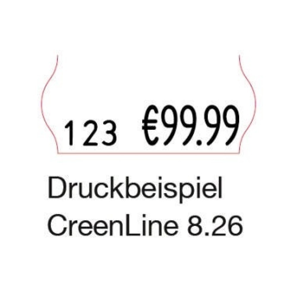 Produktabbildung Nr. 3: CreenLine Handauszeichner CL826 3/5 ACL-14000826 mit 8 Druckstellen