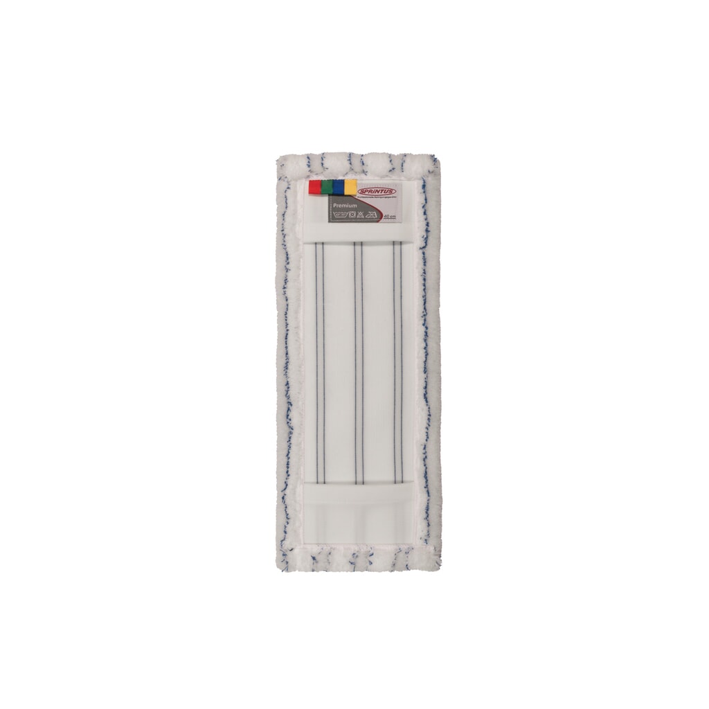 Premium-Mopp für Wisch-Set, Breite 400 mm, 10 Stk/VE Produktabbildung Nr. 2: Premium-Mopp für Wisch-Set, Breite 400 mm, 10 Stk/VE