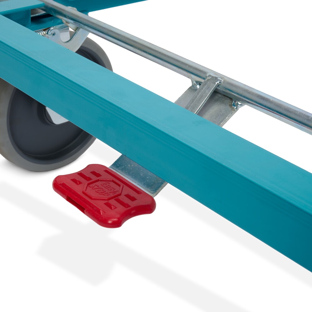 Číslo obrázku produktu 4: Přepravní podvozek Ameise® se zvýšenými rohy, výška ložné plochy 280 mm, pneumatiky TPE