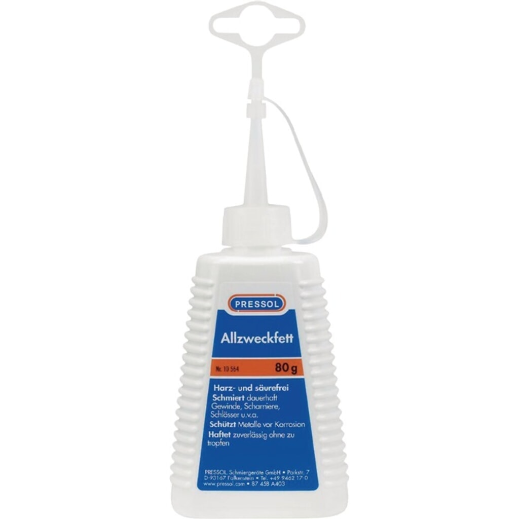 Produktabbildung: PRESSOL Allzweckfett 80g Spritzflasche