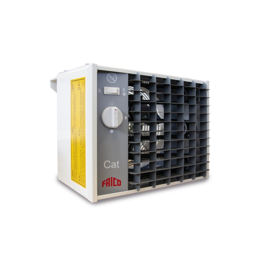 Číslo obrázka výrobku 2: Priemyselný vykurovací ventilátor Cat pre kontajner WGK 1-3, V x Š x H 255 x 335 x 276 mm