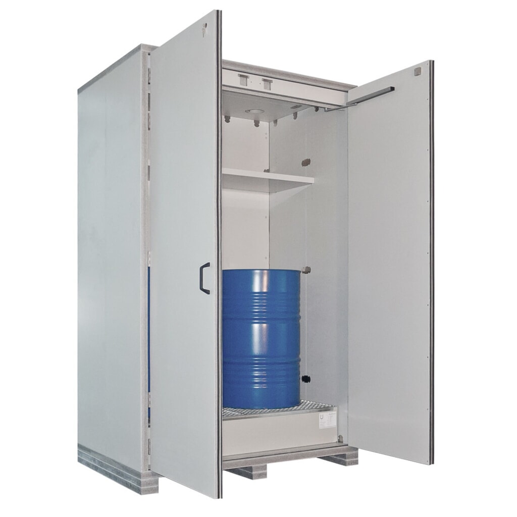 Produktabbildung: PRIORIT Gefahrstoffschrank FBX90-S, HxBxT 2.148 x 1.500 x 1.000 mm