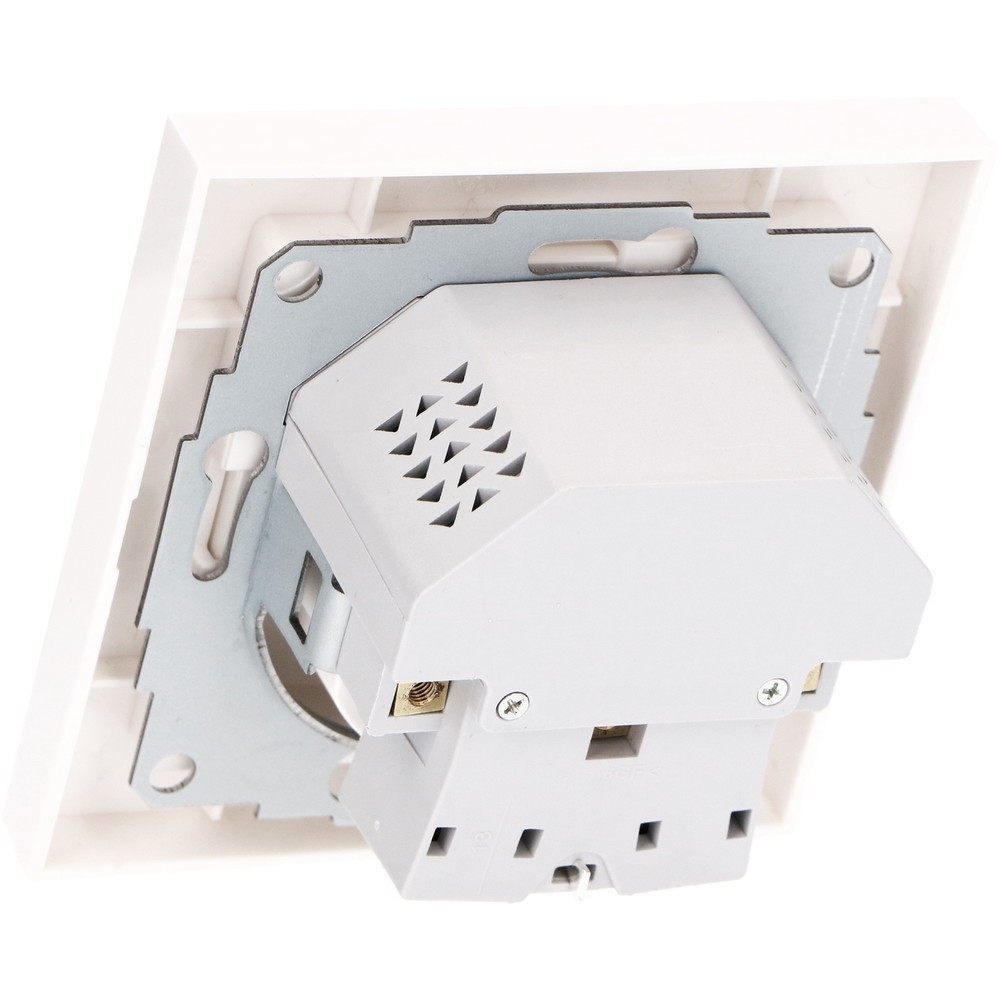 Produktabbildung Nr. 3: Pro Charge USB-Wandsteckdose - 2x USB-A 3.4A - 55x55mm - RAL9010