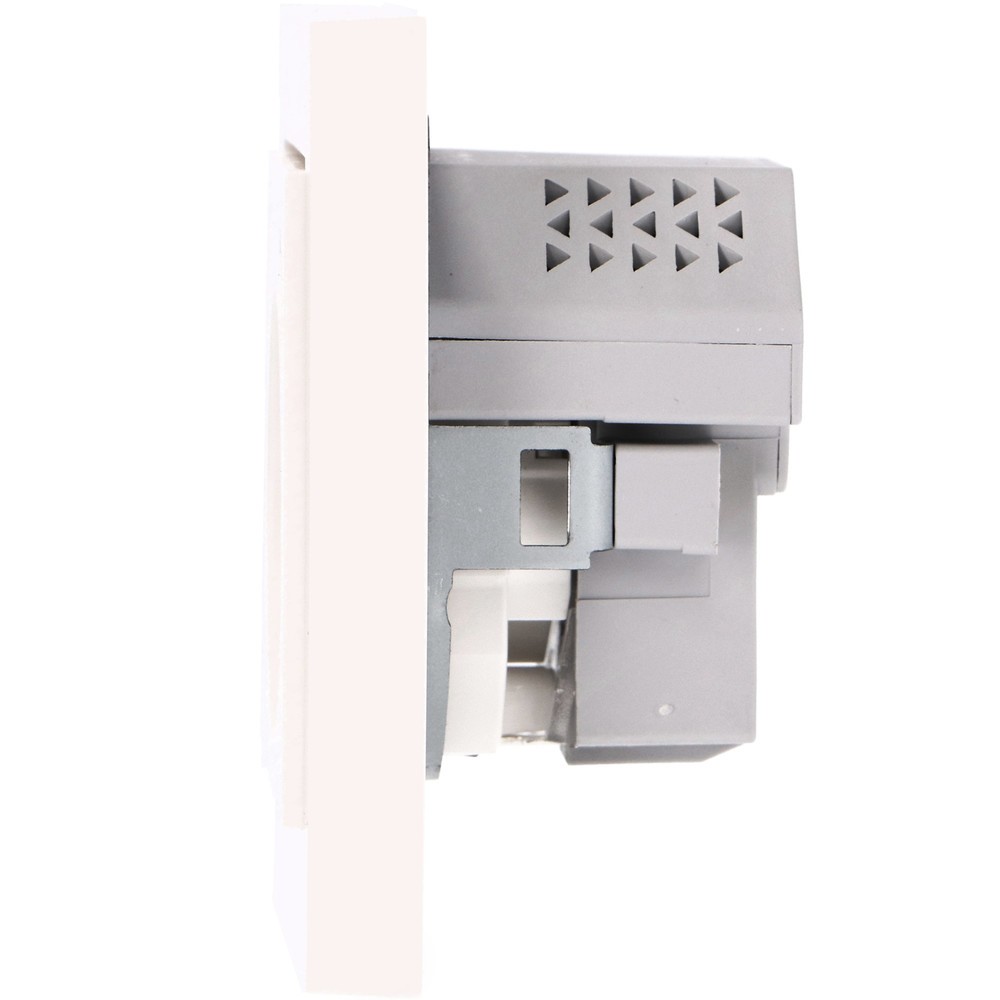 Produktabbildung Nr. 4: Pro Charge USB-Wandsteckdose - 2x USB-A 3.4A - 55x55mm - RAL9010