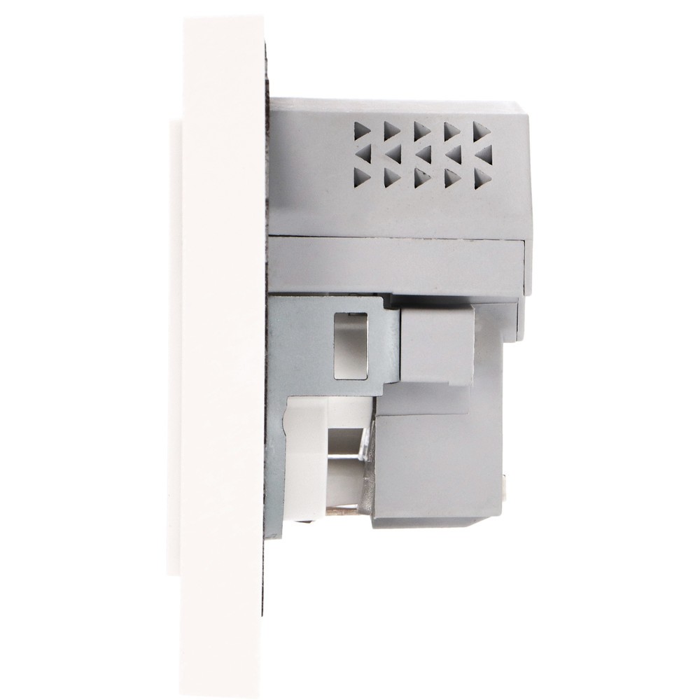 Produktabbildung Nr. 5: Pro Charge USB-Wandsteckdose - USB-A und USB-C PD 3.4A - 55x 55mm - RAL9010