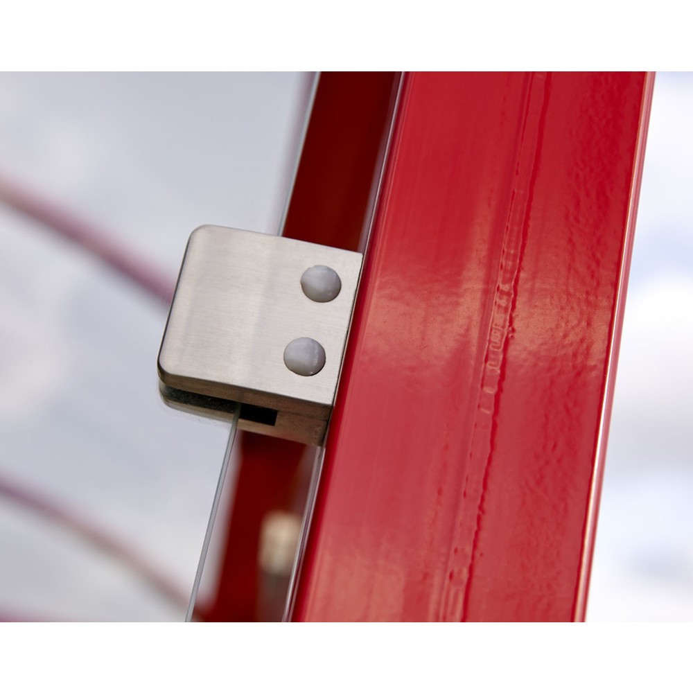 Produktabbildung Nr. 2: PROCITY® Raucherunterstand Klassik M, BxT 2.500 x 1.560 mm, braun