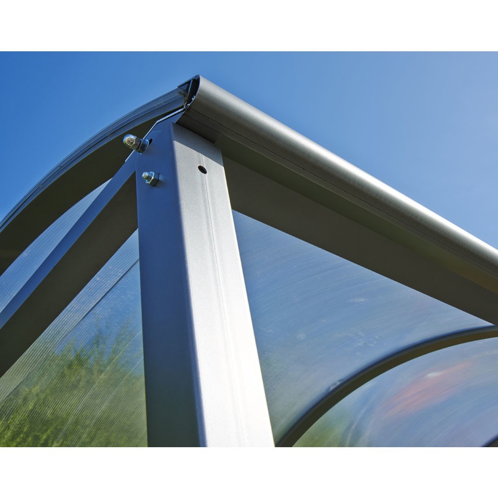 Produktabbildung Nr. 6: PROCITY® Raucherunterstand Klassik M, BxT 2.500 x 1.560 mm, braun