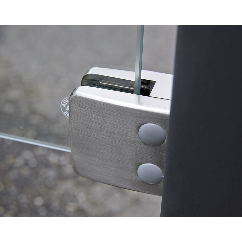 Produktabbildung Nr. 7: PROCITY® Raucherunterstand Klassik M, BxT 2.500 x 1.560 mm, braun