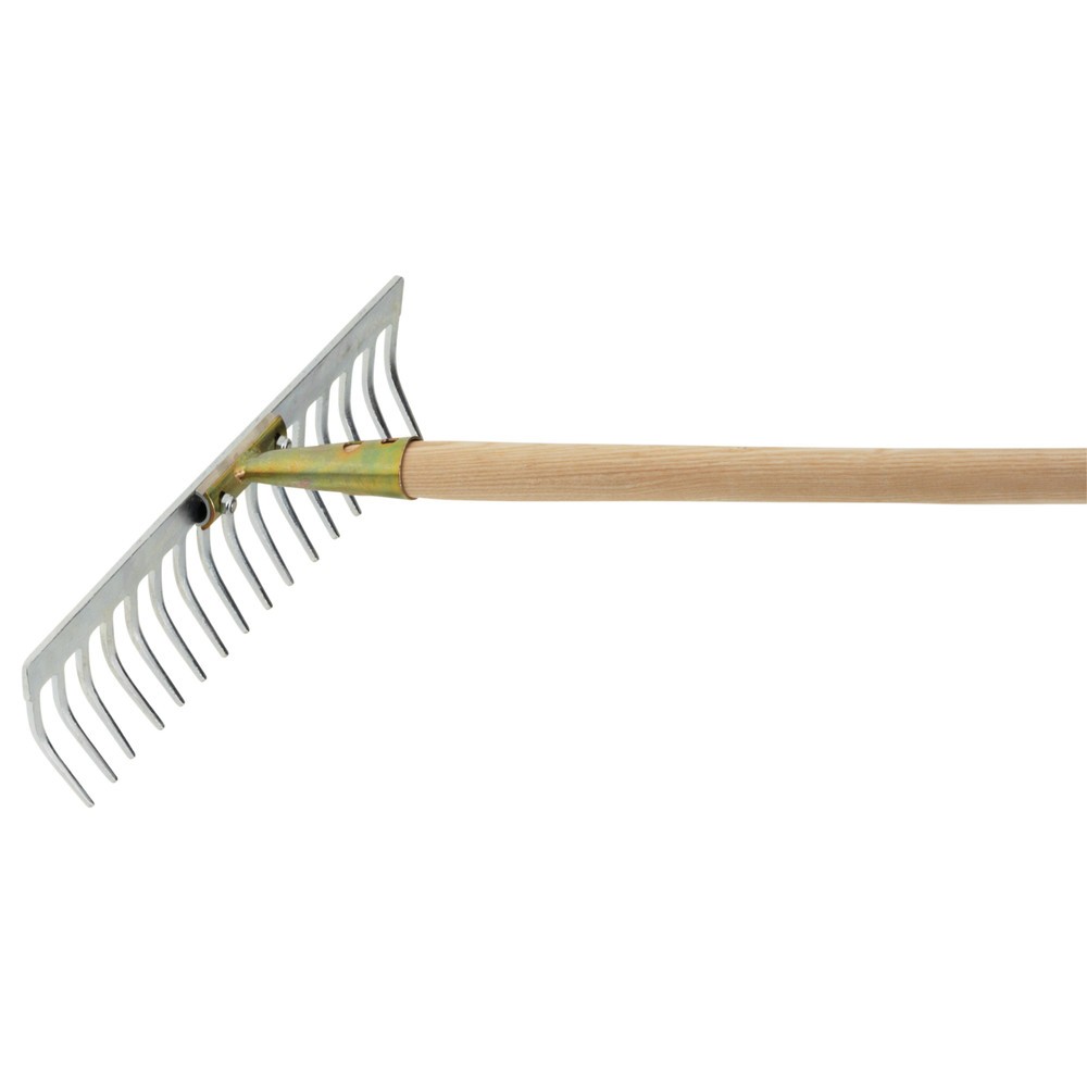 Product afbeelding: Professionele tuinhark FLORA, gehard & verstelbaar, 14 pennen, breedte 360 mm