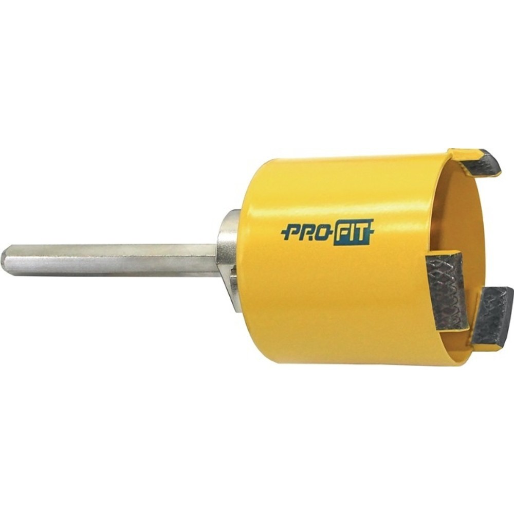 Produktabbildung Nr. 2: PROFIT Lochsäge Concrete Light Dry, Sägen-Durchmesser 133 mm Schnitttiefe 65 mm, HSS Schaftausführung 6-kant