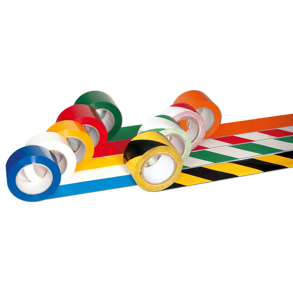 Product image: PROline-tape floor marking tape, self-adhesive, roll width 50 mm, red