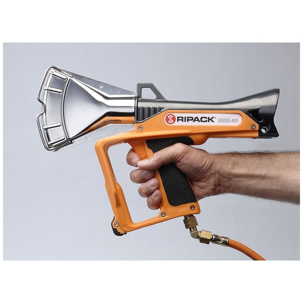 Produktabbildung Nr. 6: RIPACK® Kombi-Set, Schrumpfpistole 3000 + Propangasflaschenwagen, für PE-Schrumpffolien