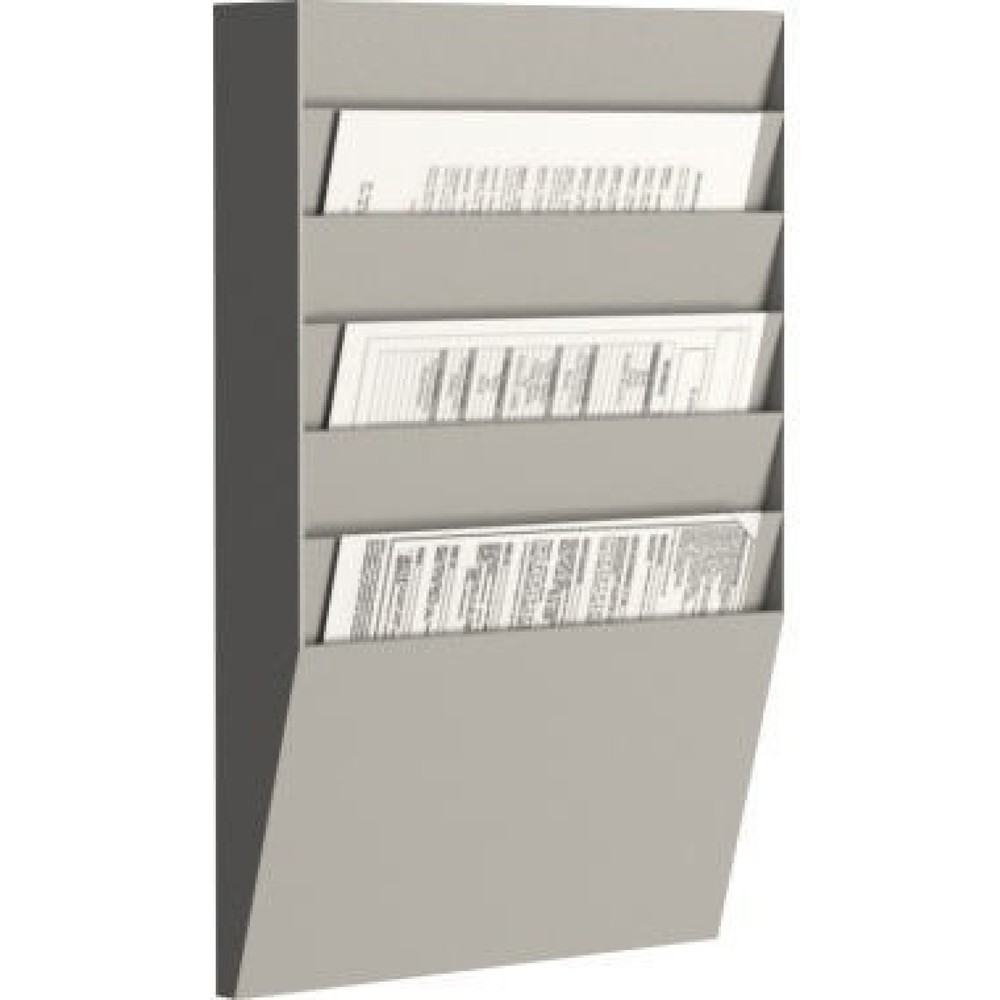 Produktabbildung: PAPERFLOW  Wand-Sortiertafel H 6F A4H1X6.02 DIN A4 grau