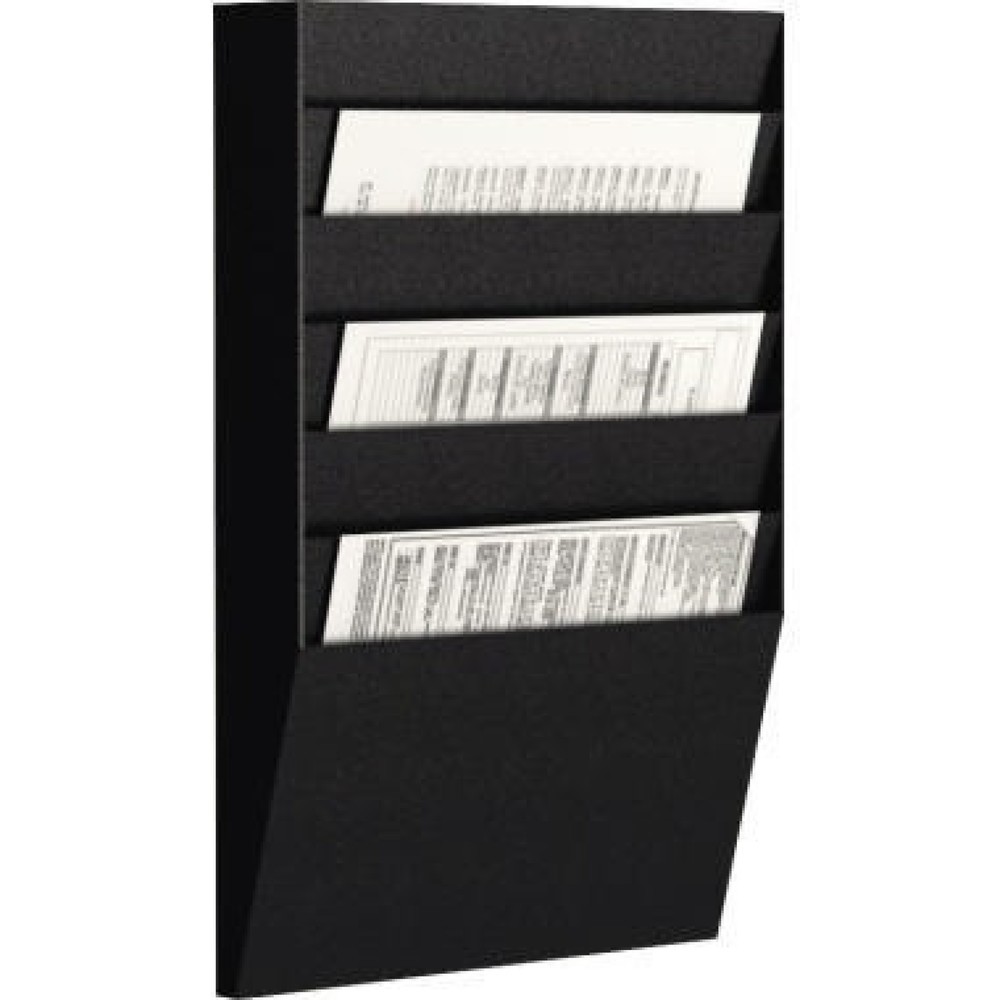 Produktabbildung: Paperflow Wand-Sortiertafel H 6F A4H1X6.01 DIN A4 schwarz