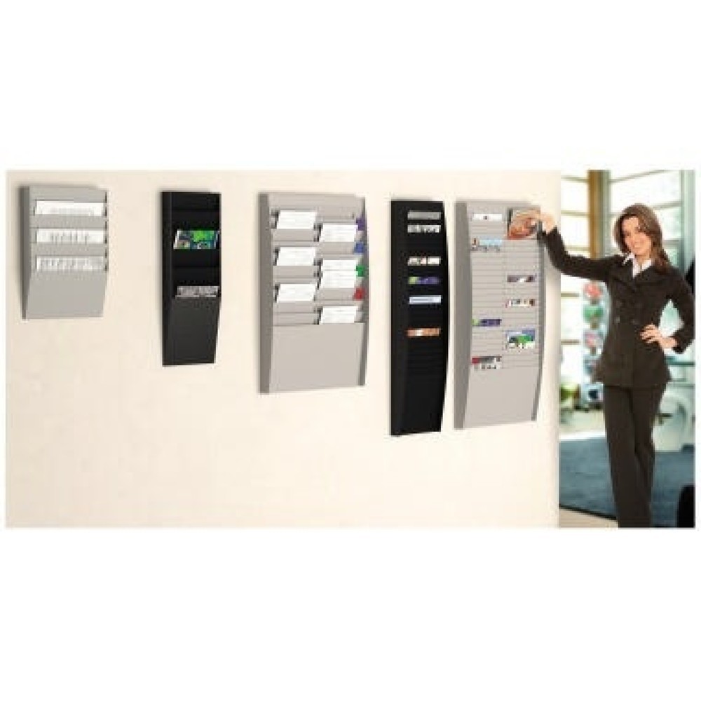 Produktabbildung Nr. 3: Paperflow Wand-Sortiertafel V 25F A4V1X25.02 DIN A4 grau