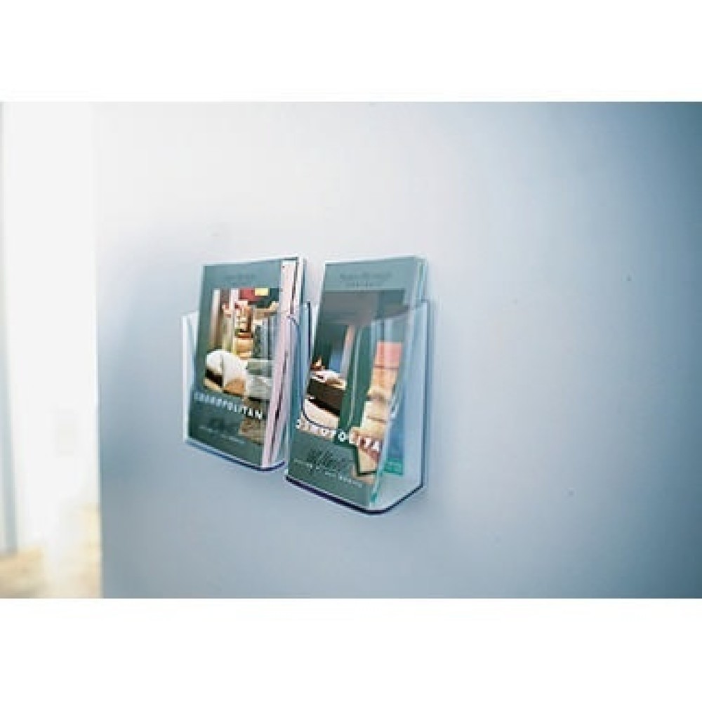 Produktabbildung Nr. 5: Sigel Wandprospekthalter LH117 für DIN lang 1Fach Acryl glasklar