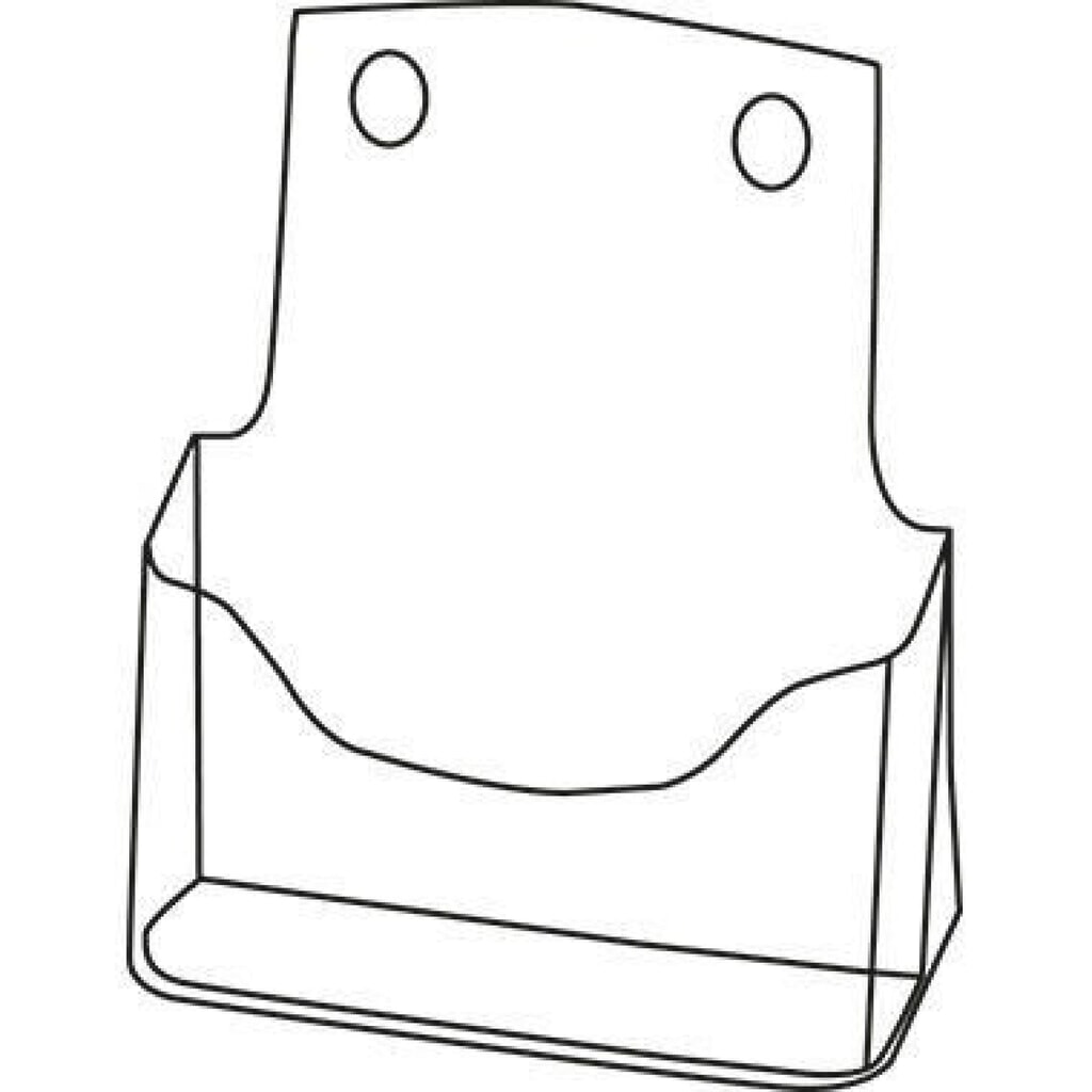 Sigel Prospekthalter LH112 für DIN A5 1Fach Acryl glasklar Produktabbildung Nr. 4: Sigel Prospekthalter LH112 für DIN A5 1Fach Acryl glasklar