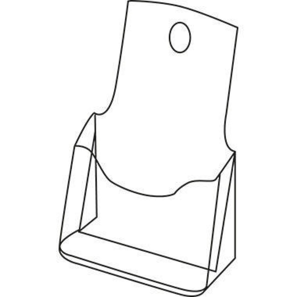 Produktabbildung Nr. 4: Sigel Prospekthalter LH113 für DIN lang 1Fach Acryl glasklar