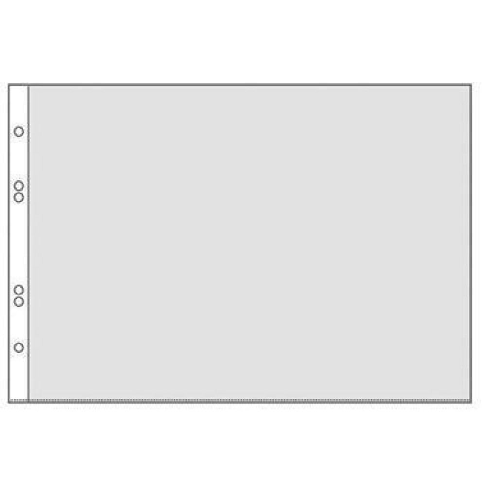 Produktabbildung: Veloflex Prospekthülle 4340300 DIN A4 quer glasklar 10 St./Pack.