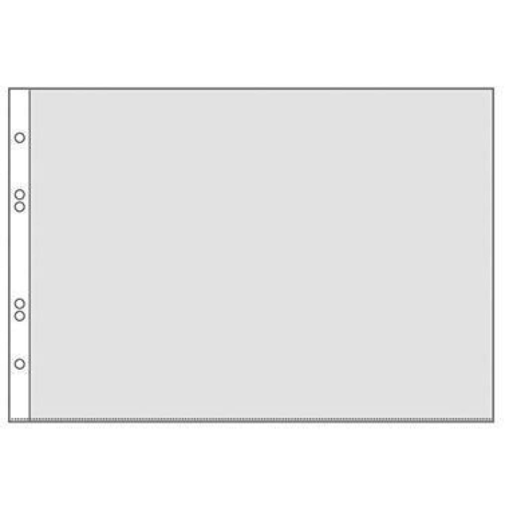 Produktabbildung: Veloflex Prospekthülle 4340300 DIN A4 quer glasklar 10 St./Pack.